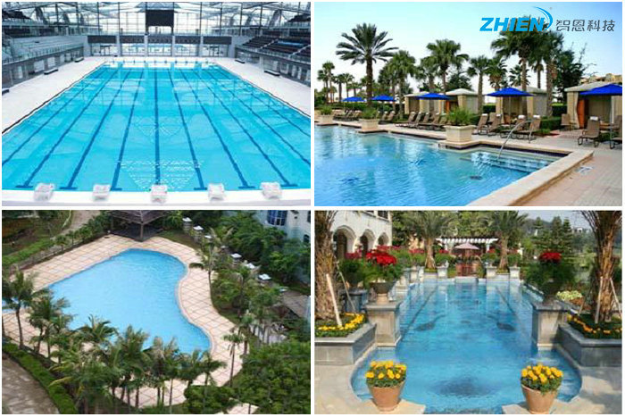 空氣能泳池?zé)岜茫?5HP頂出風(fēng)-空氣能熱泵廠家