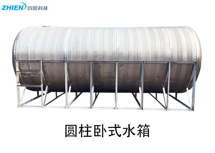 大型保溫水箱：不銹鋼保溫圓筒水箱-空氣能熱泵廠家